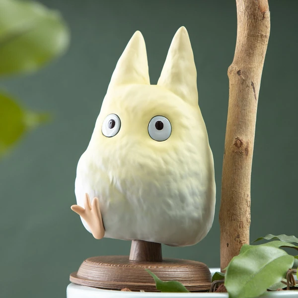 Statue Trouver le Petit Totoro Blanc - Mon Voisin Totoro
