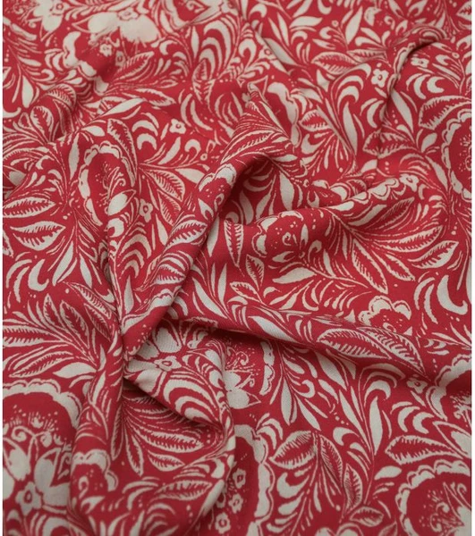 Tissu viscose Maarinsky - Brique