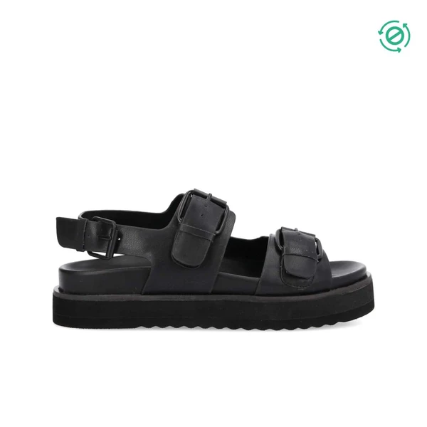 SUN BUCKLE - NAPPA - BLACK