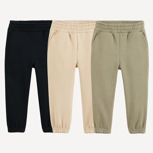 Lot de 3 joggings en molleton