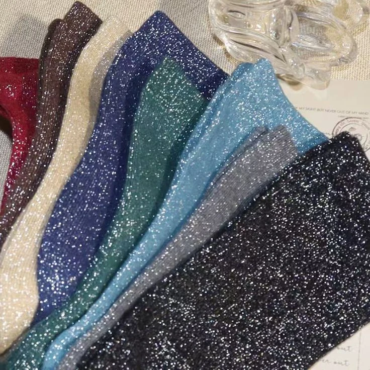 chaussette a paillettes 