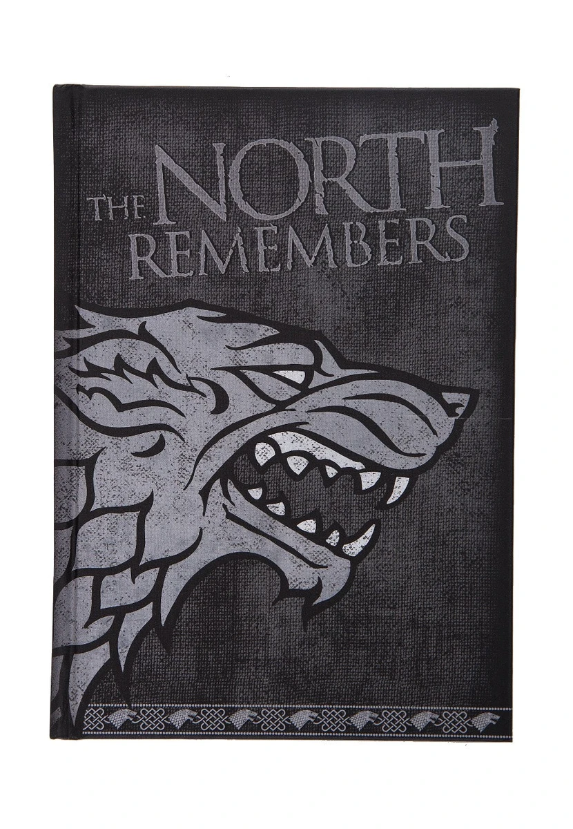 Game of Thrones - Stark - Carnet de notes