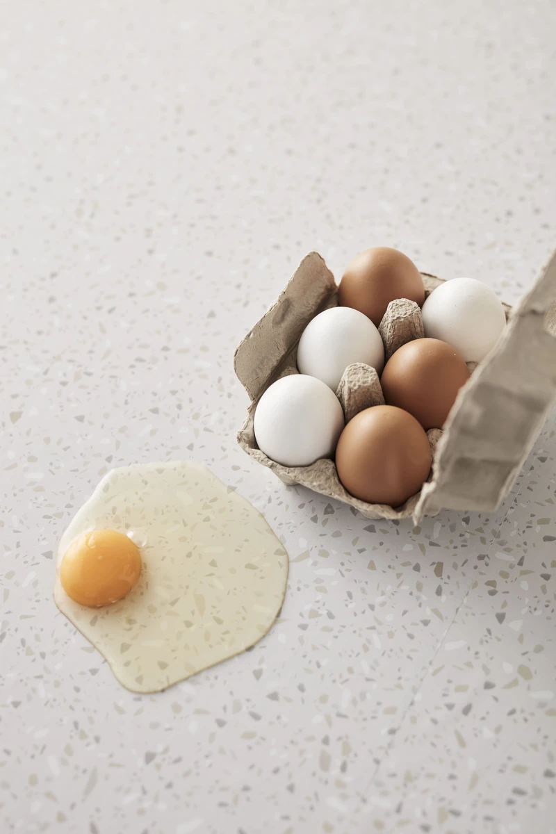 Oeufs en bois - boîte de 6