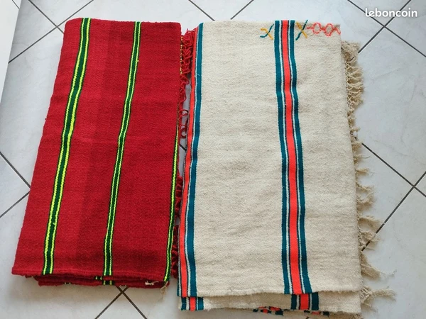 Tapis marocain 100% laine neuf