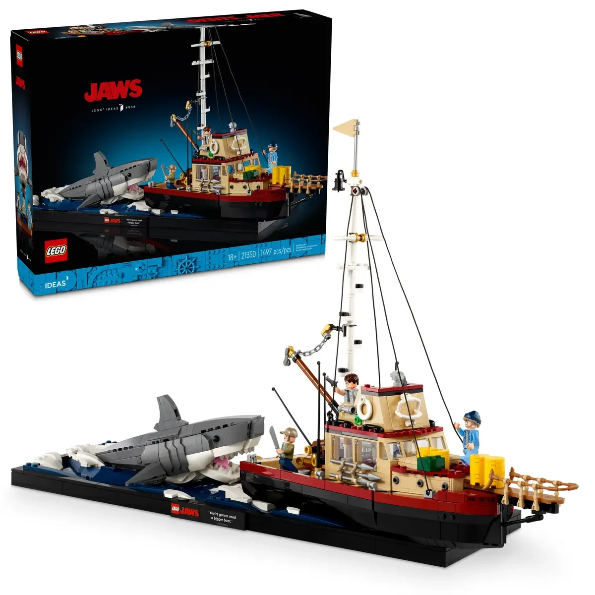 [LEGO 21350] Les Dents de la mer