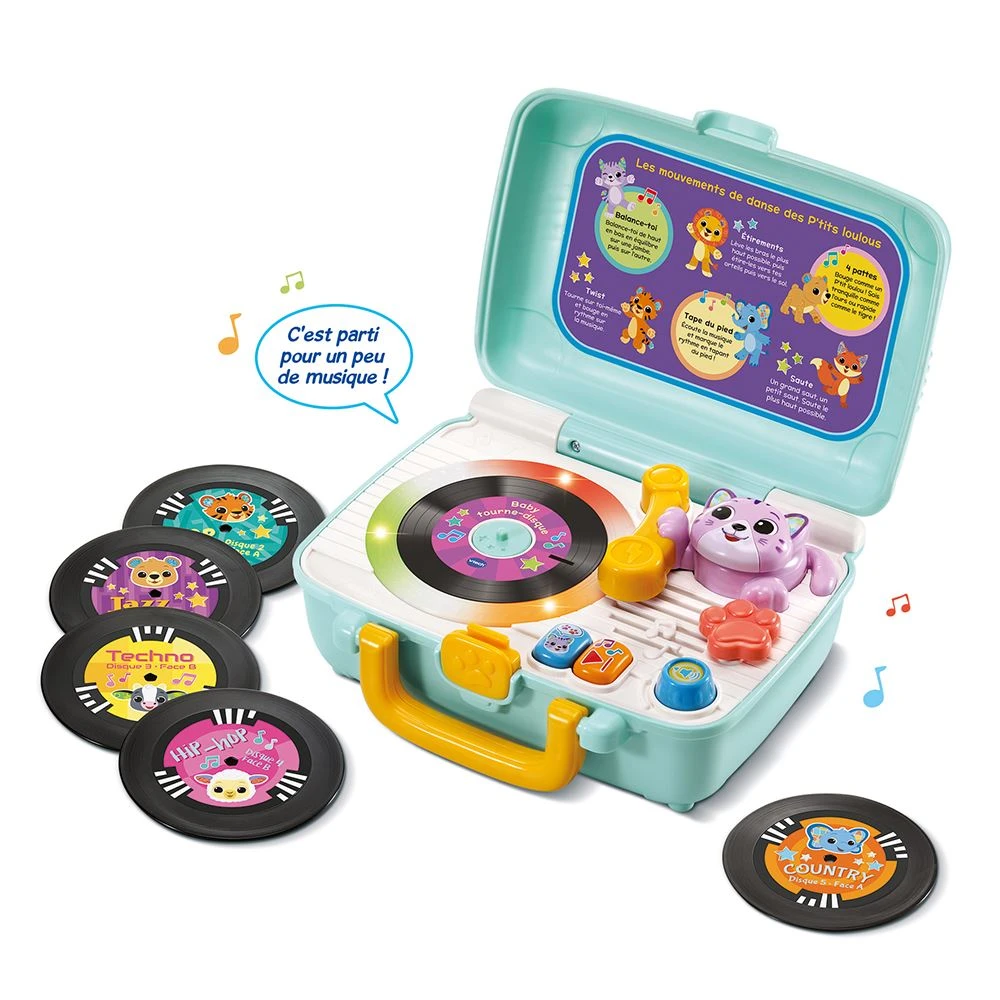 Jouet musical d'éveil Vtech Baby Baby Tourne-disque