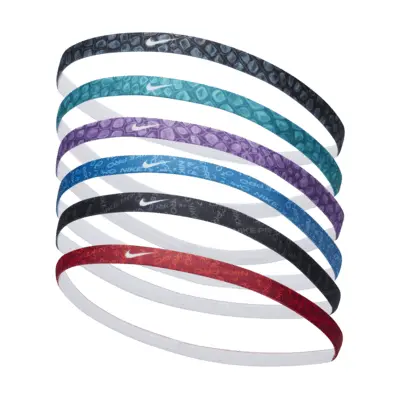 Bandeaux imprimés Nike (lot de 6)
