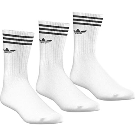 adidas - Lot De 3 Paires De Chaussettes De Sport 