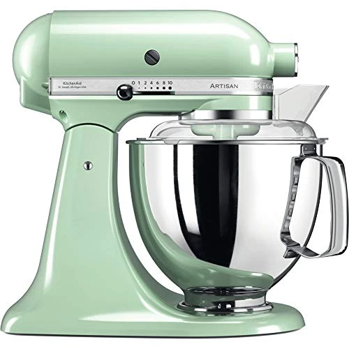 KitchenAid Artisan Robot Pâtissier | Multifonction à tête inclinable 4,8 L | Macaron pistache