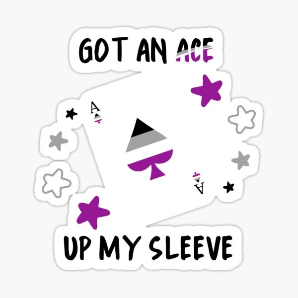 J'ai un as dans ma manche | Sticker
