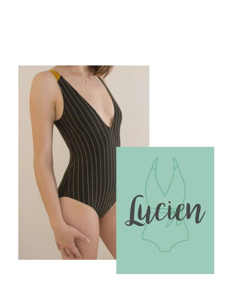Patron maillot de bain une pièce - Lucien — Atelier de Guillemette