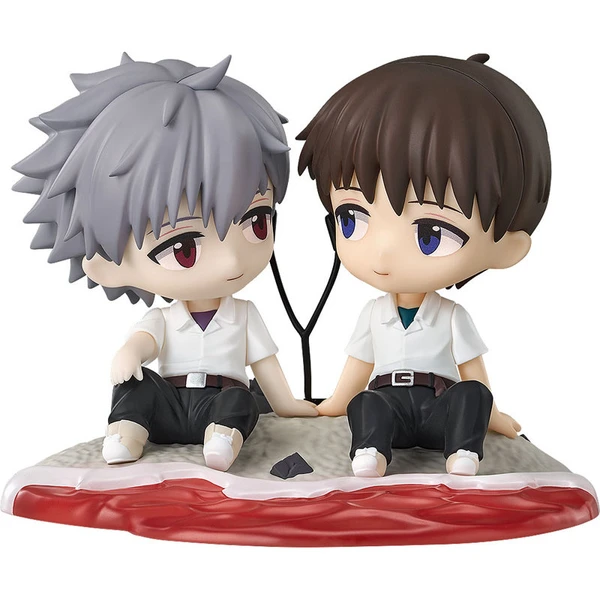 Figurine Shinji Ikari & Kaworu Nagisa Rebuild of Evangelion Mini Memory