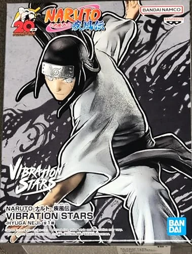 Banpresto Figurine d'action Neji Hyuga Naruto Shippuden, Vibration Stars 15 cm BP19438 Multicolore