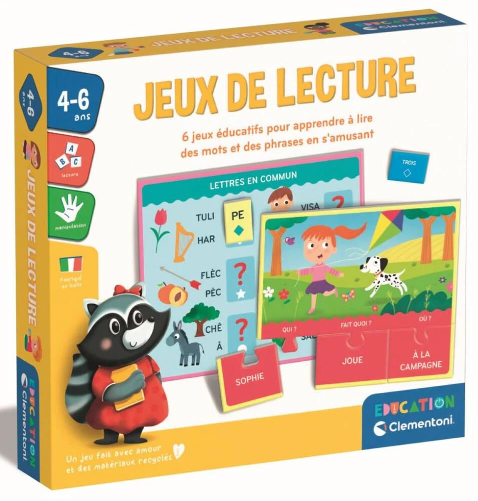 JEUX DE LECTURE