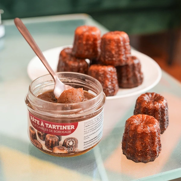 Pâte à tartiner aux Canelés de Bordeaux