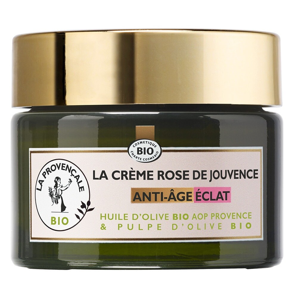 La Provençale | La Crème Rose de Jouvence Anti-Age Eclat Crème Anti-Age Eclat Bio - 50 ml