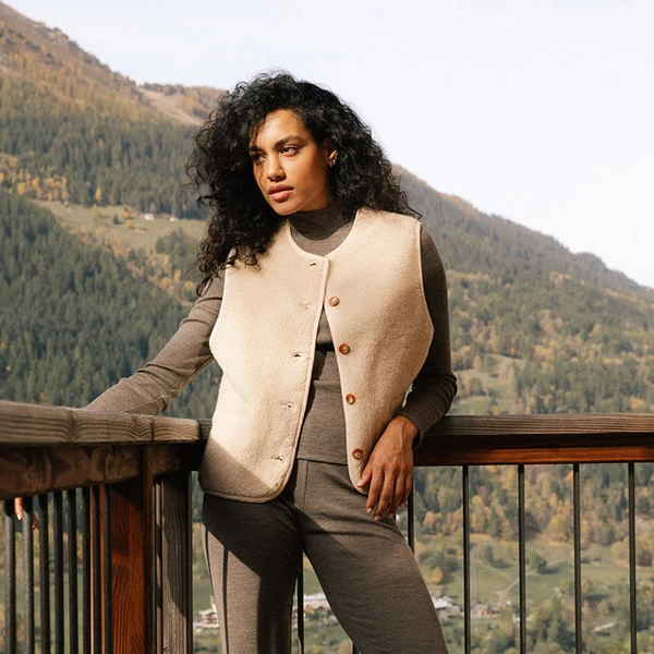 Veste sans manches Douce aventure