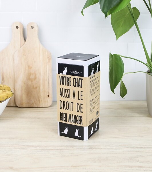 Kit pour préparer les croquettes de son chat