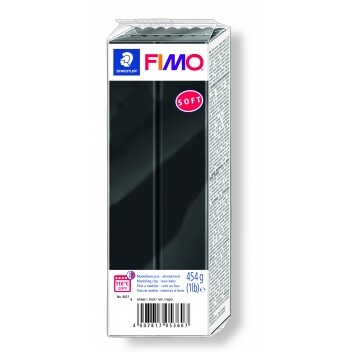 Pâte fimo - Noir 