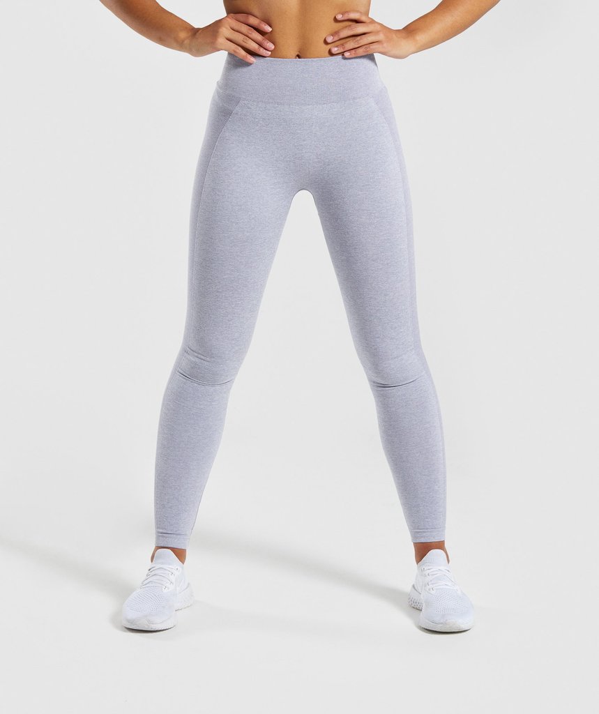 grey high waisted leggings
