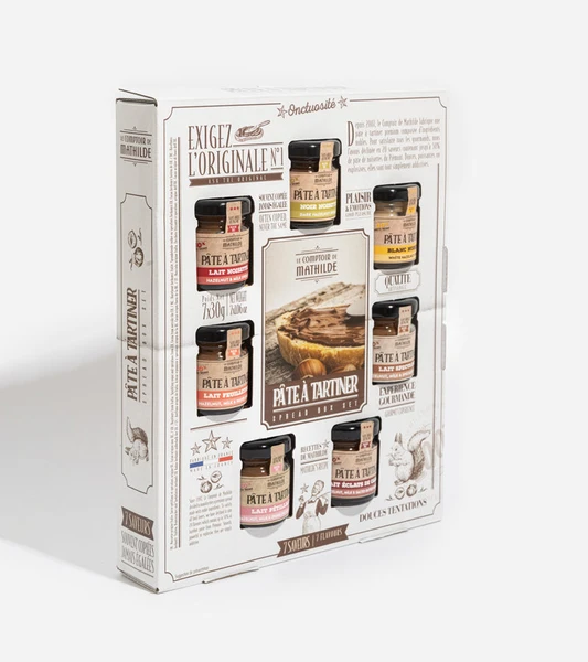 Coffret semainier pâte à tartiner