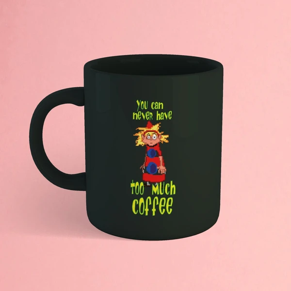 Laverne, Day of the Tentacle, retro gaming, funny mug, pixel art, geek gift, mug, maniac mansion, gift, pixel art gift, point & click