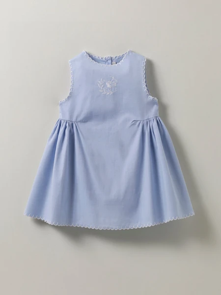Robe en Oxford Bébé