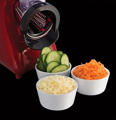 Russell Hobbs Hachoir Râpe Electrique 200W, Râpe Fin, Epais et Tranche - 22280-56 Slice and Go
