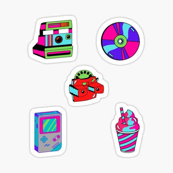 Collection enfant vintage des années 90 | Sticker