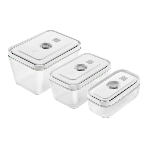 ZWILLING Fresh & Save Ensemble de boîtes sous-vide, S/M/L / 3-pcs, Gris