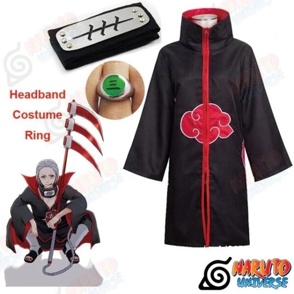 Akatsuki Hidan Costume Cosplay Halloween #1 - Naruto Universe Official