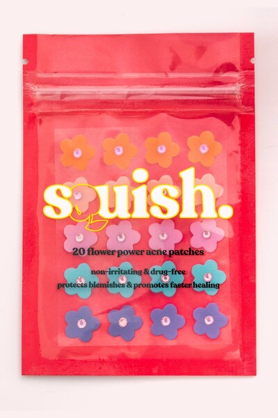 flower power acne patches