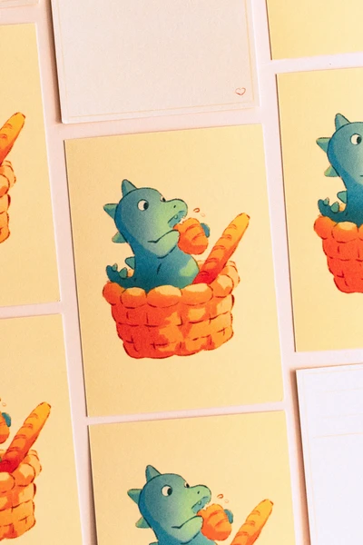 Minis prints - Dino gourmand