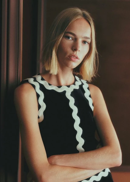 Top Doriam - Velours Noir