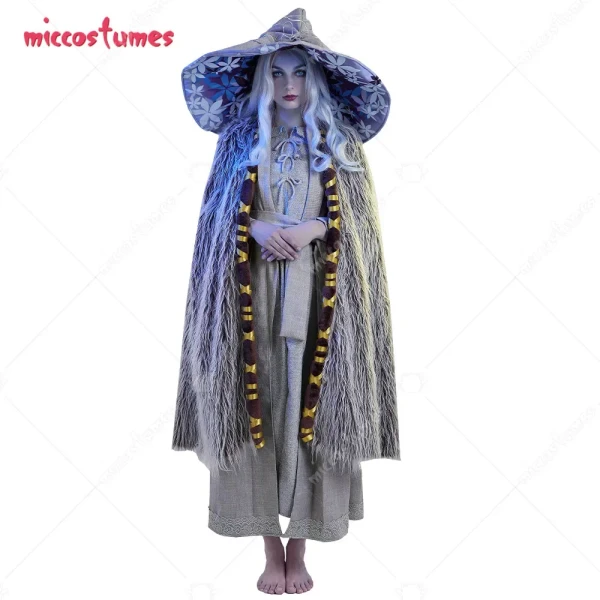 Costume de Cosplay de Sorcière pour Femme, Robe Longue, Ensemble de Chapeaux Everak - AliExpress 200000532