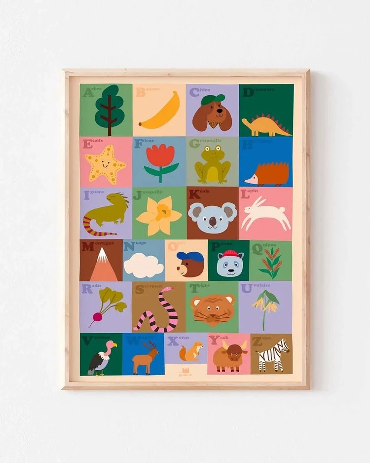 Affiche - Abécédaire
