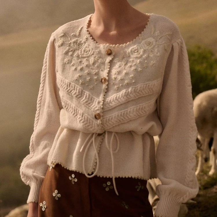 Cardigan Sandya - Cream