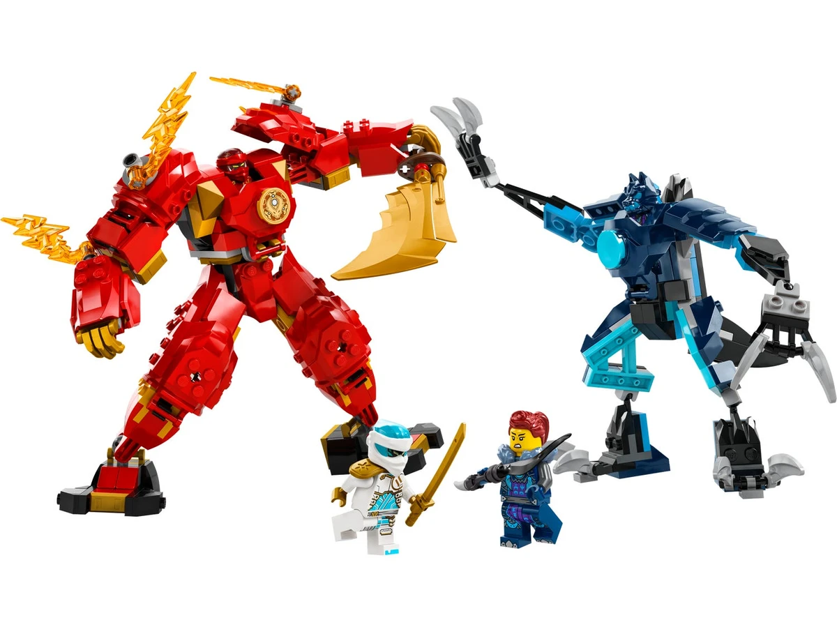 Le robot élémentaire du feu de Kai 71808 | NINJAGO® | Boutique LEGO® officielle FR