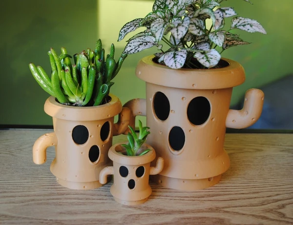 (Bureau) ACNH - Cache-pot M