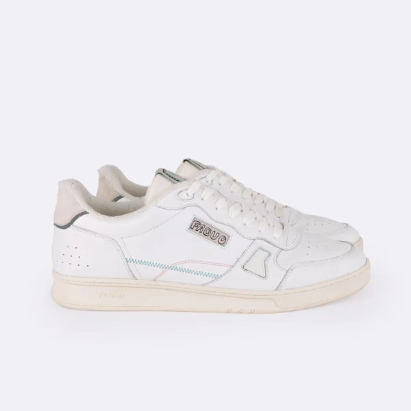 Baskets blanches & roses