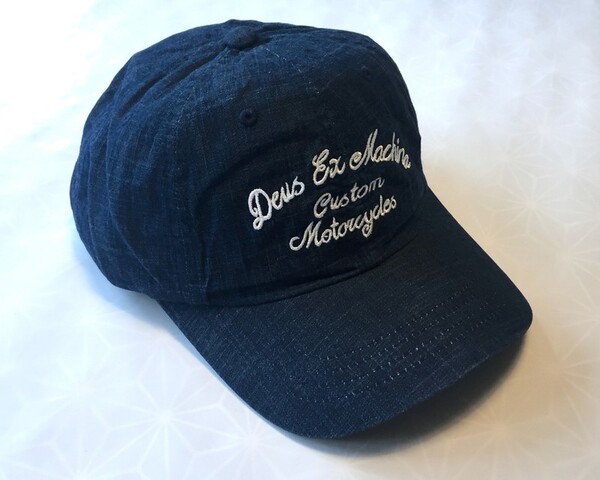 Casquette Bleue Denim Deus Ex Machina