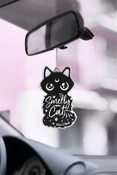 Smelly Cat Air Freshener [B] - One Size / Black / 100% paper
