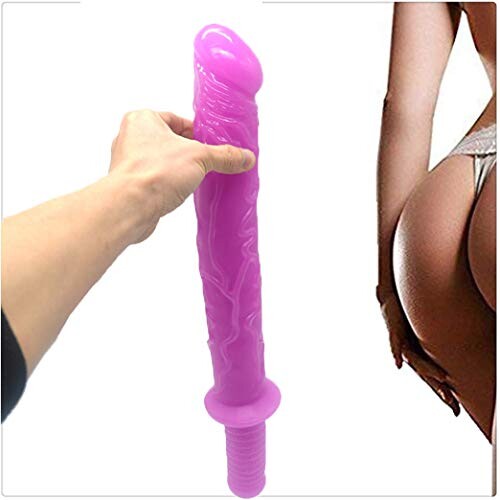 18,5 pouces long double face Relax Toys énorme flexible à double face silicone souple Ďìld`ɔ outil étanche for les femmes et les hommes Zwwse (Color : Purple)