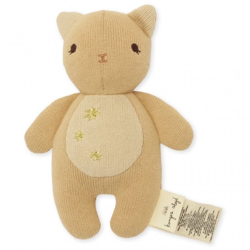 Doudou hochet chaton | Caramel - Konges Slojd