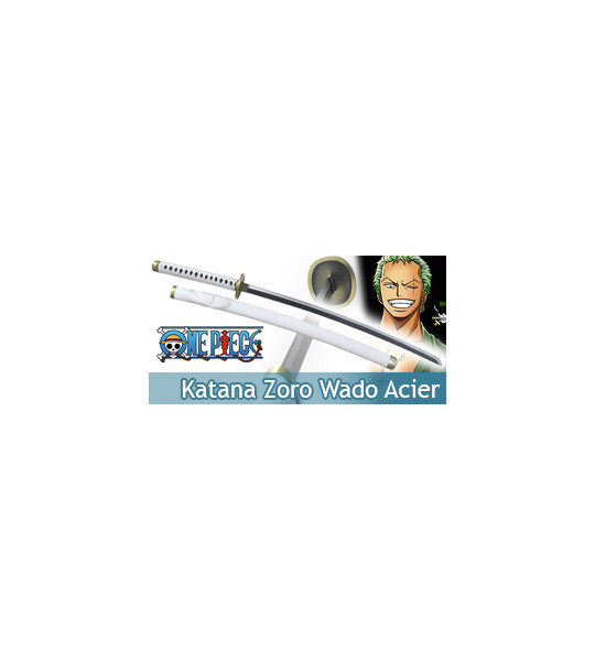 One Piece Epée Zoro, Sabre Wado Ichimonji Katana - Repliksword