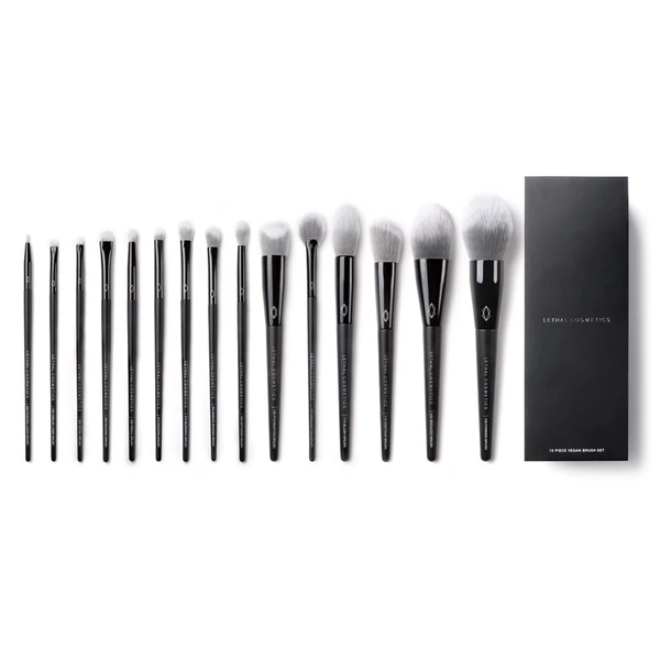 15 Piece Vegan Brush Set