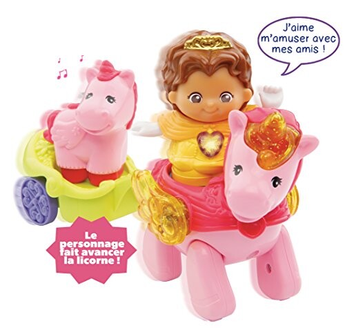 VTech- TTC-La Licorne Magique de Claire, la Princesse aventurière, 177105 - Version FR