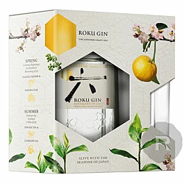 Roku - Gin - Coffret 1 verre - 70cl - 43°