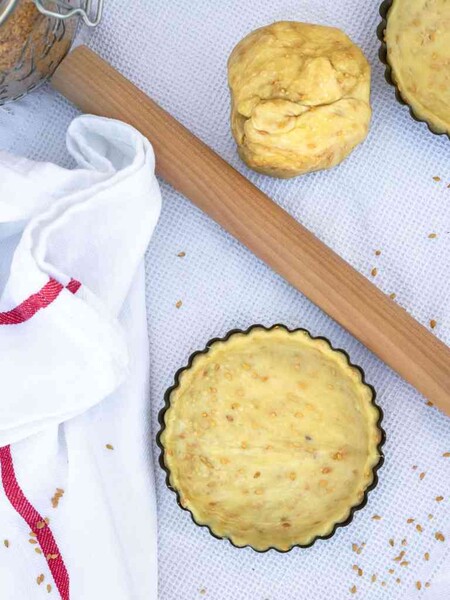 Pâte à Tarte Brisée Salée Vegan - Free The Pickle