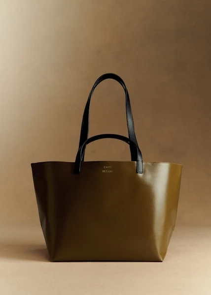 Le Cabas pratique - CAHU X SÉZANE - Kaki